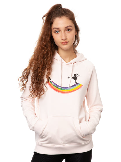 Rainbow Girl Hoodie candy pink