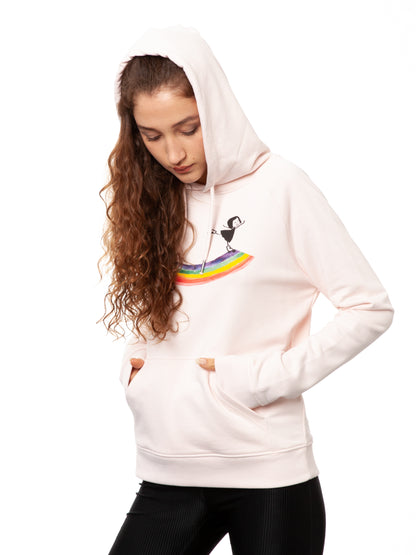Rainbow Girl Hoodie candy pink