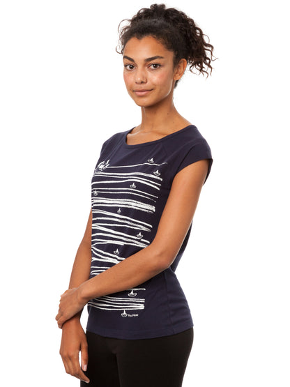 Summertime Cap Sleeve dark navy