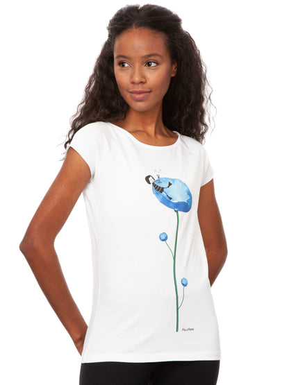 Swimming Pool Cap Sleeve white Größe XS