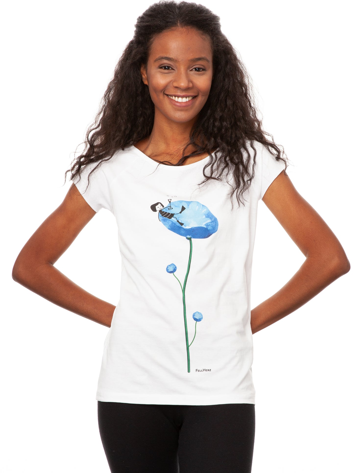 Swimming Pool Cap Sleeve white Größe XS