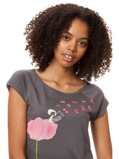 Tubamädchen Cap Sleeve castlerock L