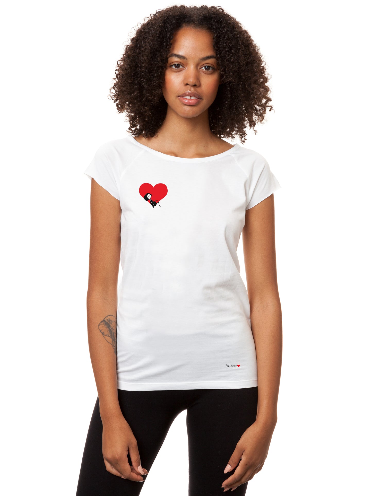 Valentine Girl Cap Sleeve white