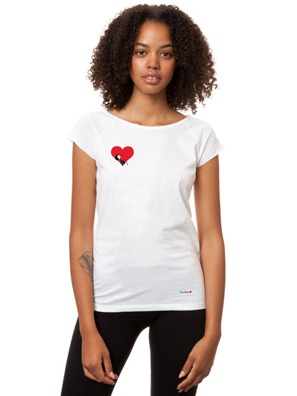 Valentine Girl Cap Sleeve white