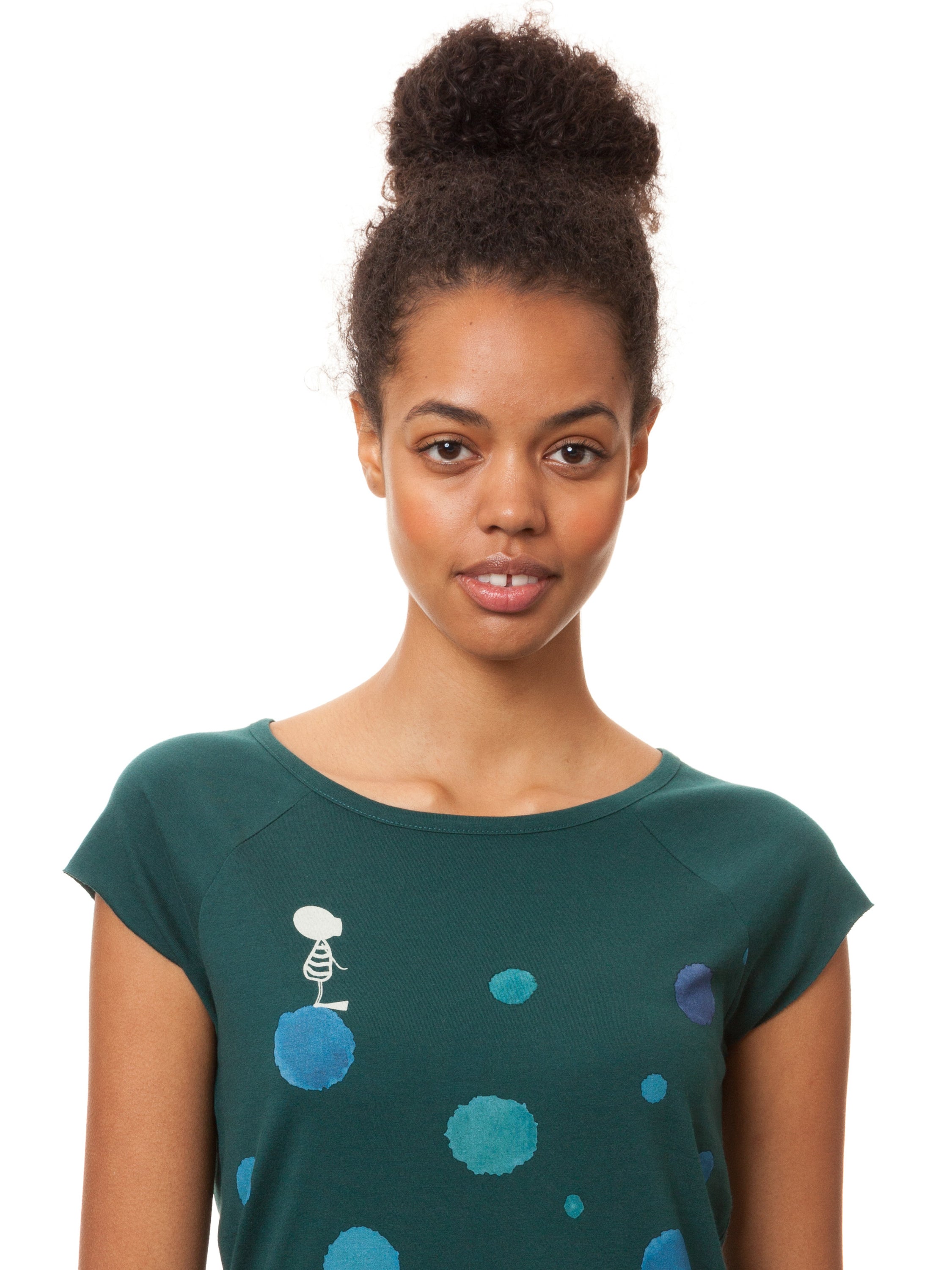 Walgesang Cap Sleeve deep teal