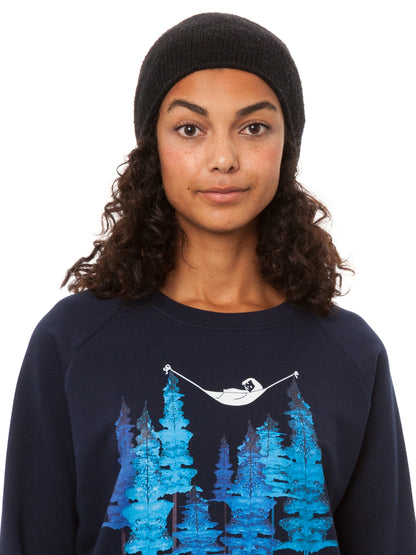 Wood Girl Sweater navy