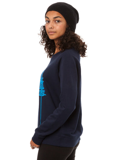 Wood Girl Sweater navy