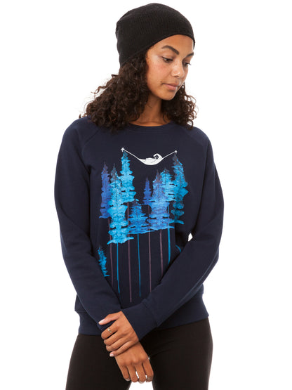 Wood Girl Sweater navy