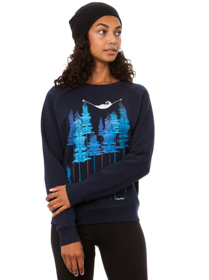 Wood Girl Sweater navy