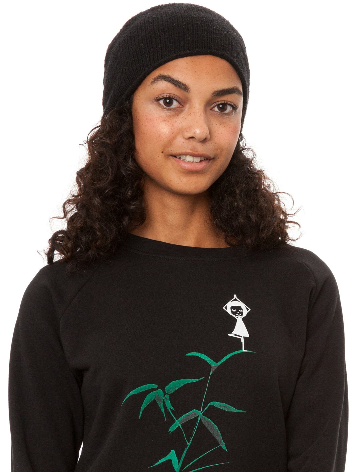 Yoga girl sweater black XS 