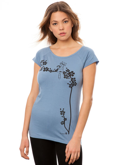 Catlove Cap Sleeve blueshadow Größe L