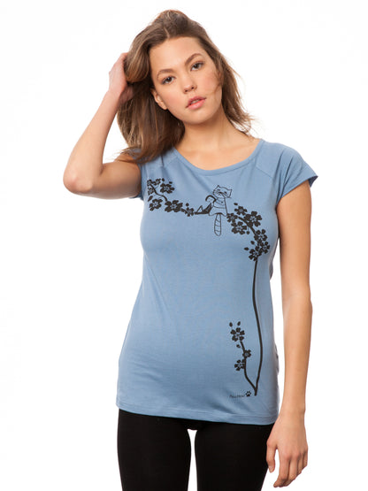 Catlove Cap Sleeve blueshadow Größe L