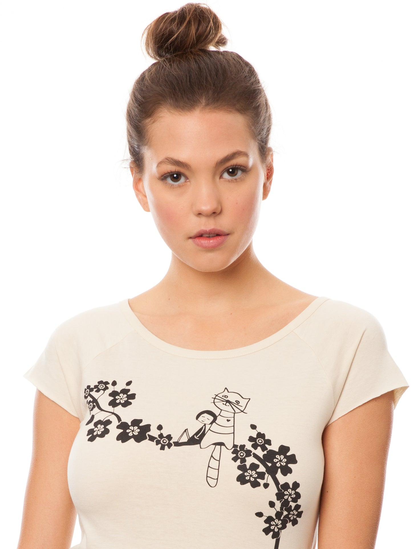 Catlove Cap Sleeve sand Größe S