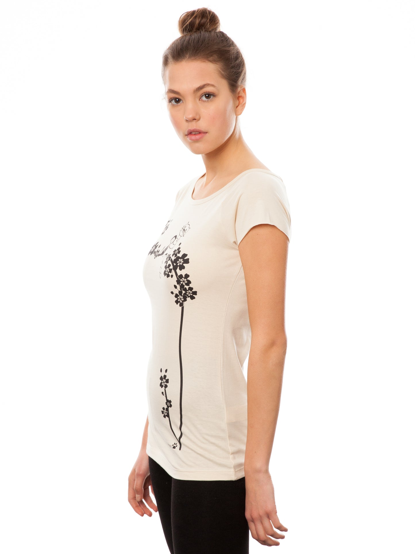 Catlove Cap Sleeve sand Größe S