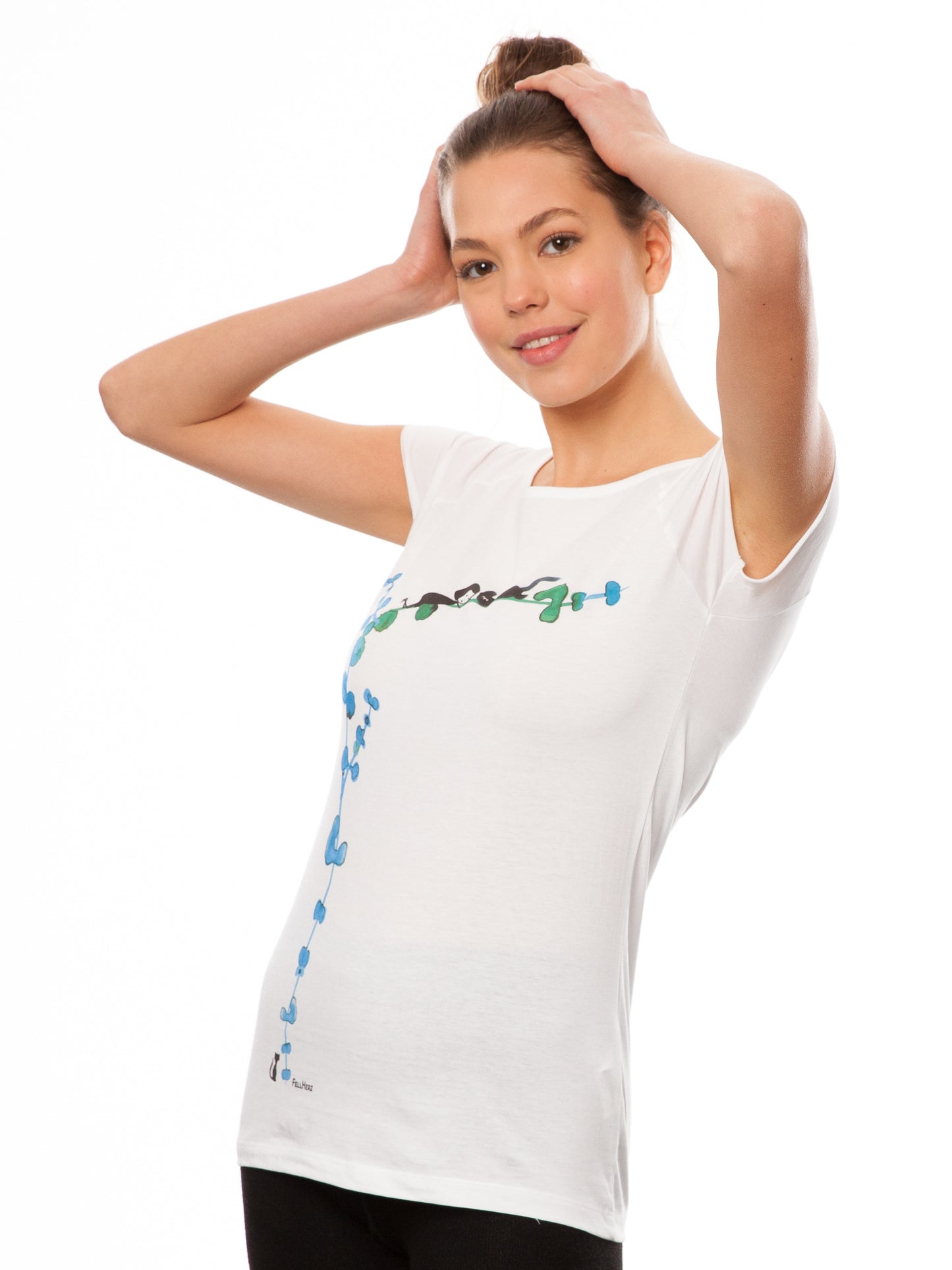 Lazy Day Cap Sleeve white size XS 
