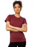 T shirt burgundy