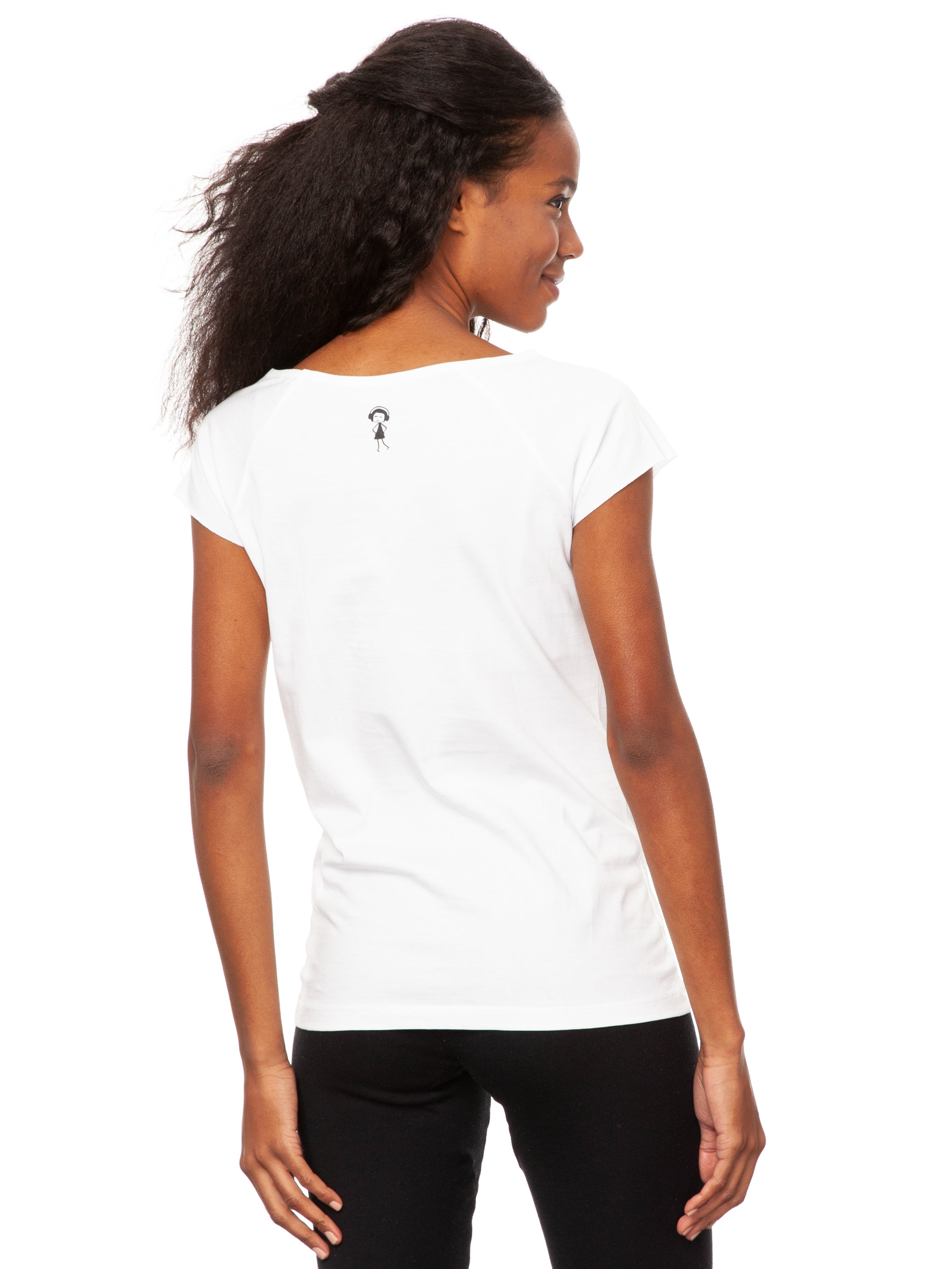 Whale Song Cap Sleeve white 