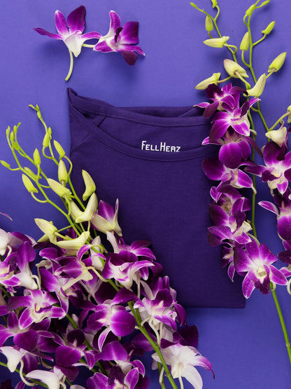 Cap Sleeve aubergine XL