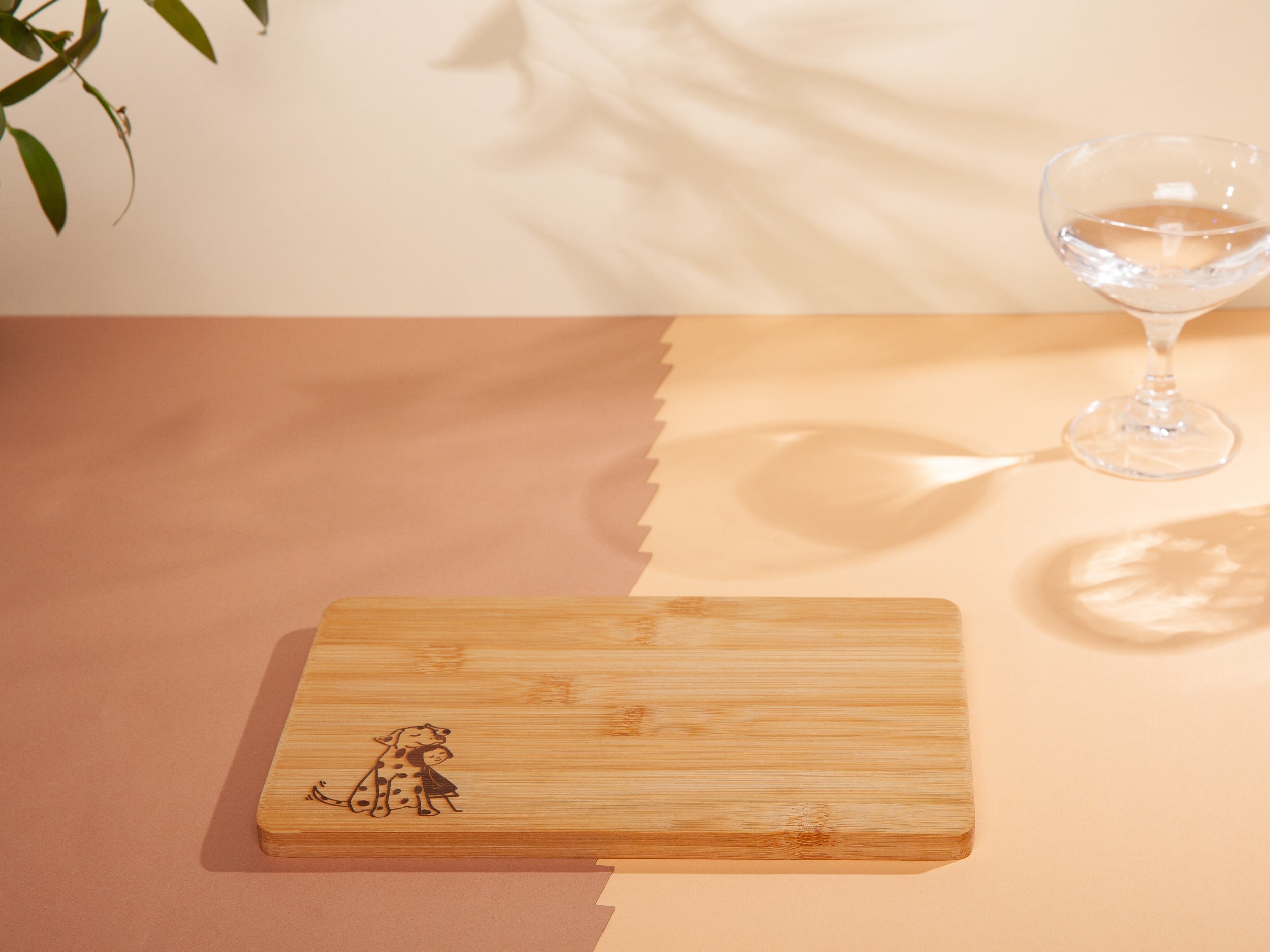 Breakfast Board Doglove Bamboo