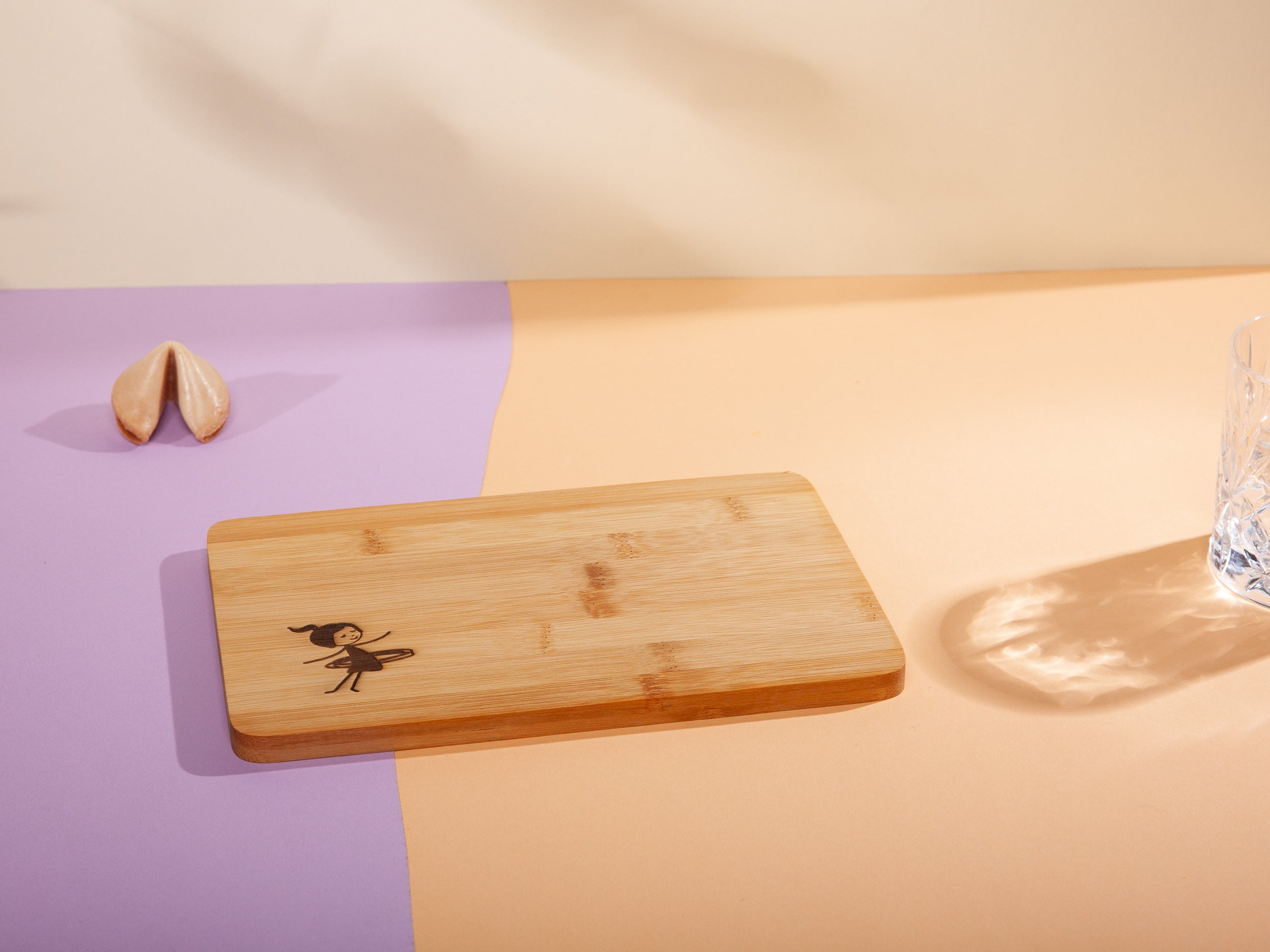 Breakfast Board Sporty Girl Bamboo